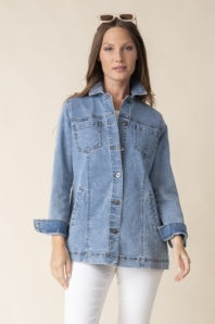 Habitat Stretch Denim Boyfriend Jacket
