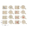 Holiday Image Stoneware Mugs