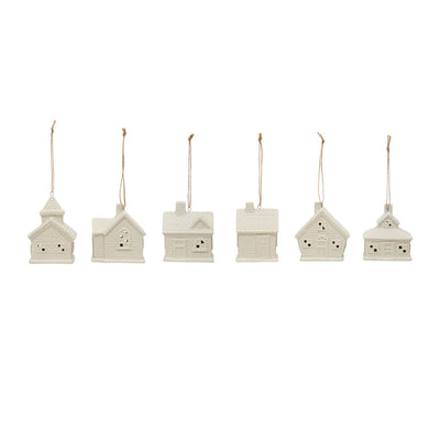 Light Up House Ornaments