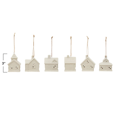 Light Up House Ornaments