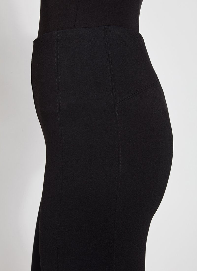 Lysse Laura Black Ponte Knit Legging