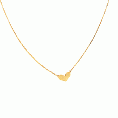 Joy Susan Gold Heart Necklace