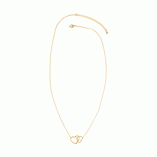 Joy Susan Linked Hearts Necklace