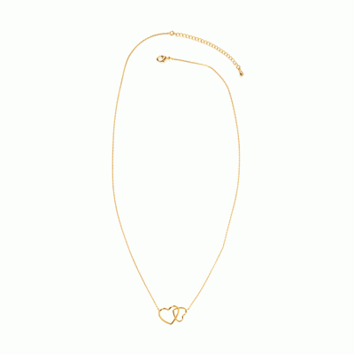 Joy Susan Linked Hearts Necklace