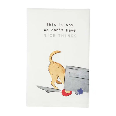 Dog Sentiment Towels, 5 cute styles