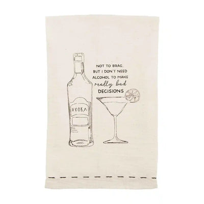 Drink Humor Towels, 4 styles