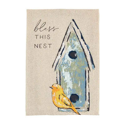 Painted Spring Towels