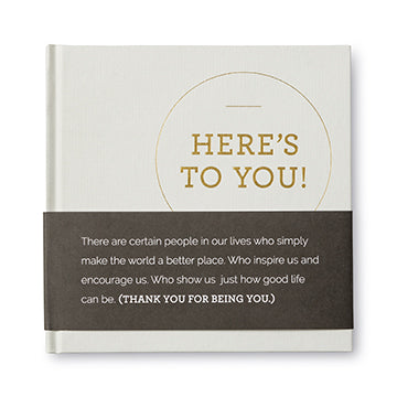 HERE'S TO YOU BOOK