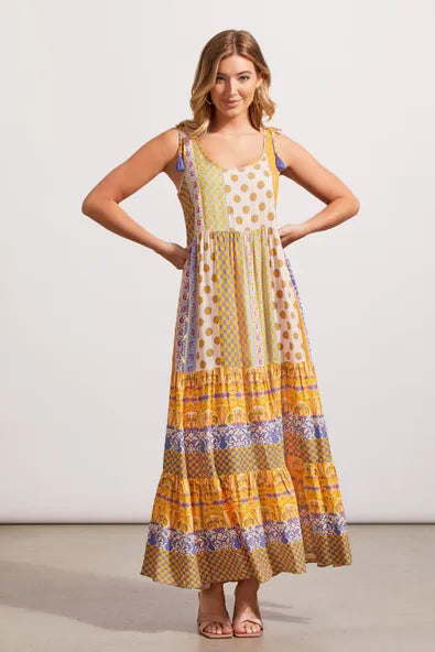 Tribal Boho Summer Maxi Dress
