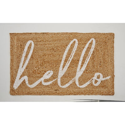 "Hello" Door Mat
