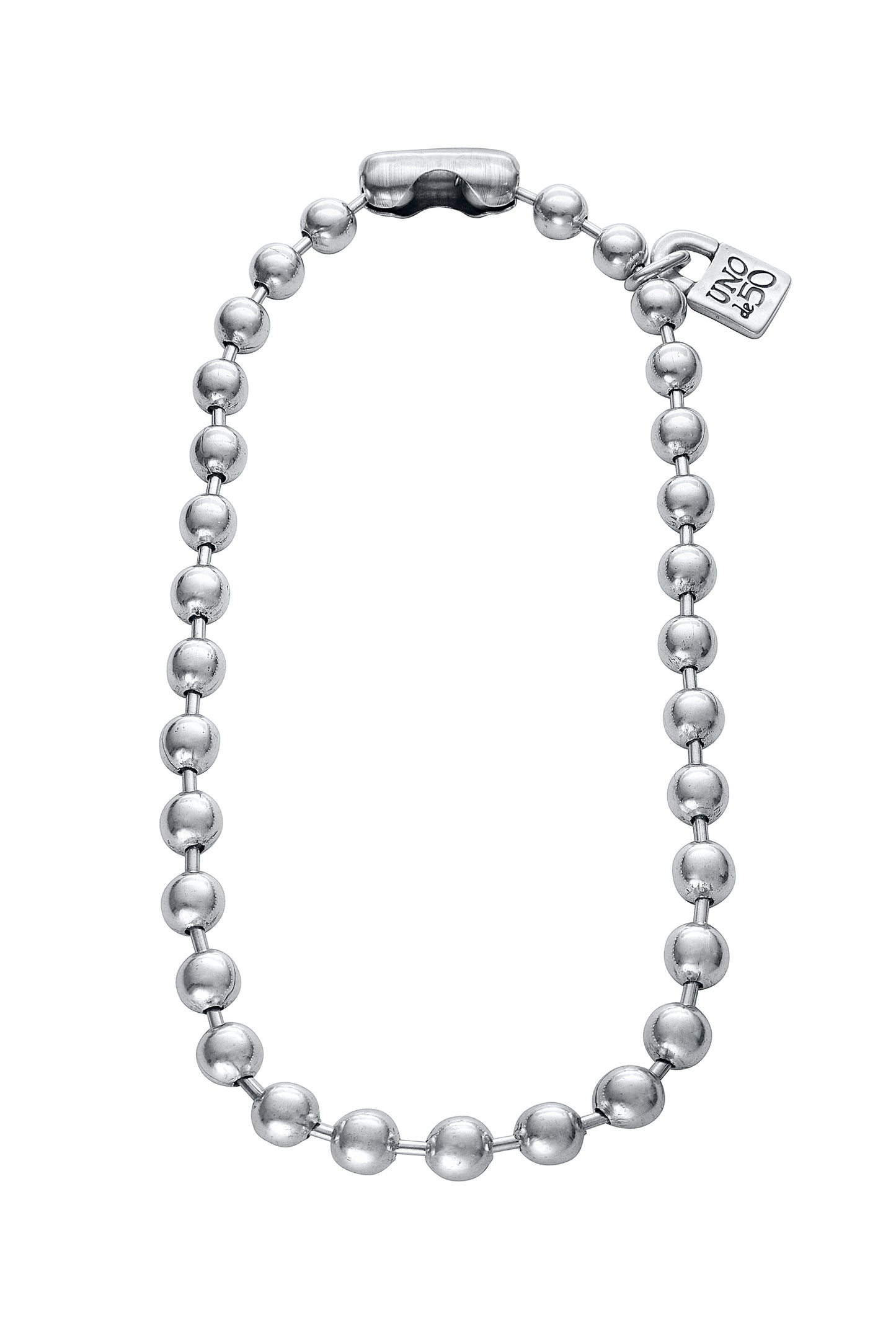 Uno de 50 Snowflake Silver Necklace