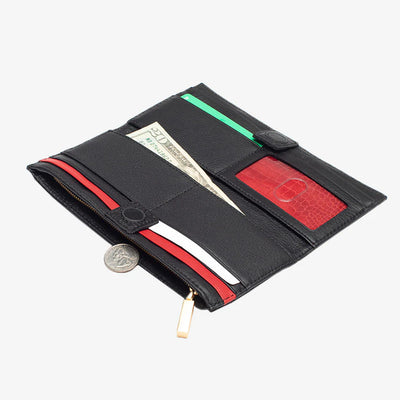 Hammitt 110 North Black Wallet