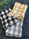 Cotton Waffle Weave Kitchen Tea Towels