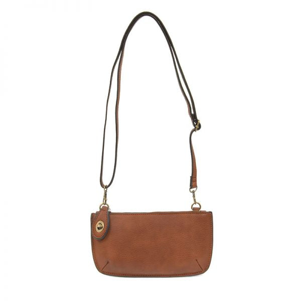 Joy Susan Crossbody Wristlet in Dark Maple