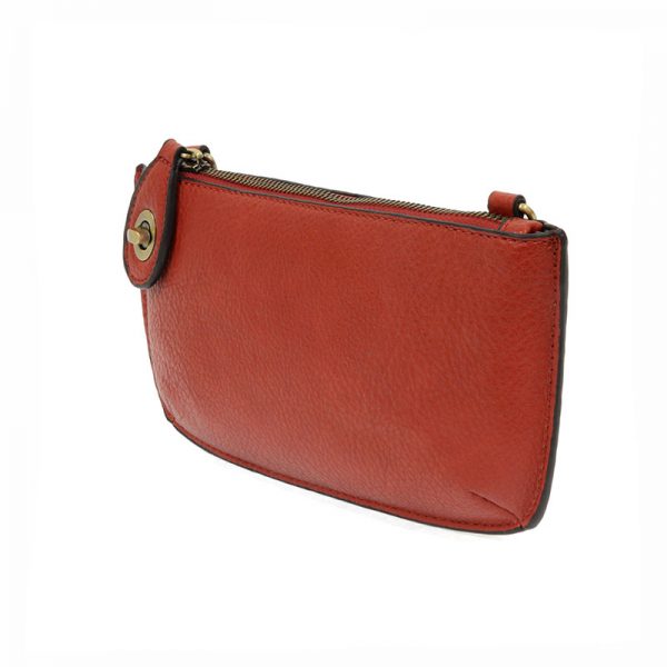 Joy Susan Mini Crossbody Wristlet in Cherry