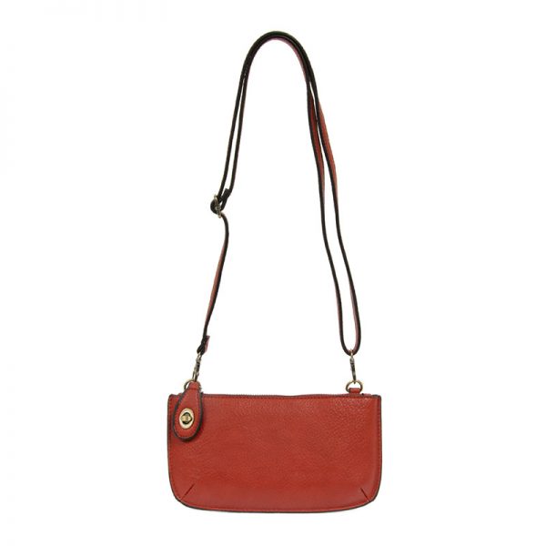 Joy Susan Mini Crossbody Wristlet in Cherry