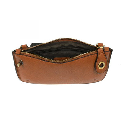 Joy Susan Crossbody Mini Wristlet Whiskey