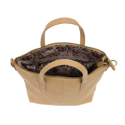 Joy Susan Crossbody Kim Tote in Camel