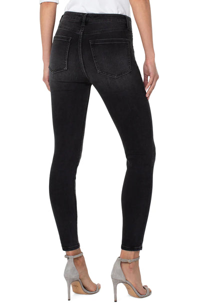Liverpool Abby Ankle Skinny Jean with Button Fly