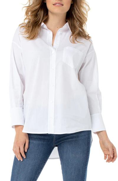 Liverpool Oversized Classic Button Down