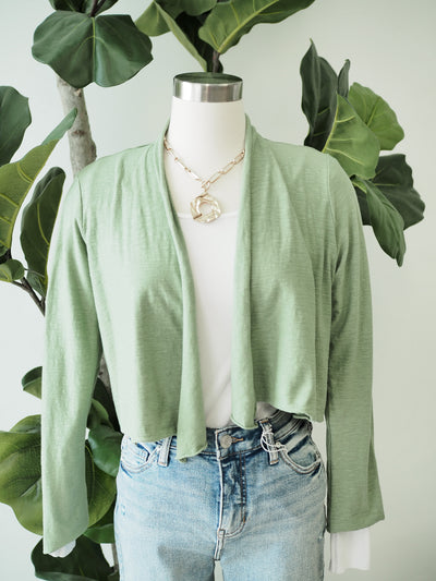 Cut Loose Cropped Cardigan