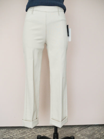 Lysse Cropped Boyfriend Crisp Chino Pant