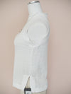 Tribal Sleeveless Mock Neck Sweater