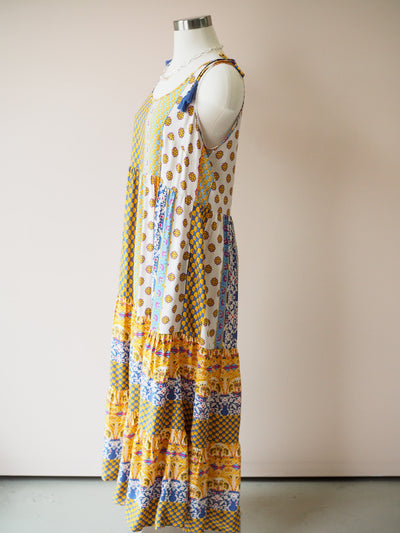 Tribal Boho Summer Maxi Dress