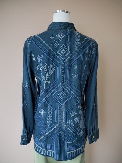 Johnny Was WILLOW BUTTON DOWN SHIRT