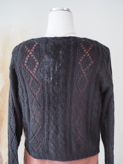 Cienna Lightweight Mohair Tie Top