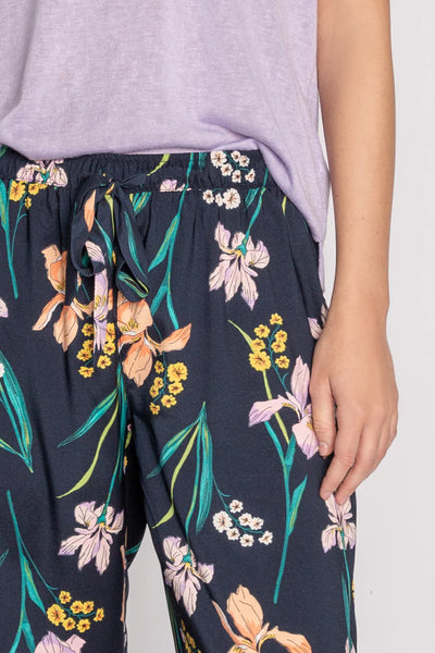 PJ Salvage Lily Forever Navy Pant