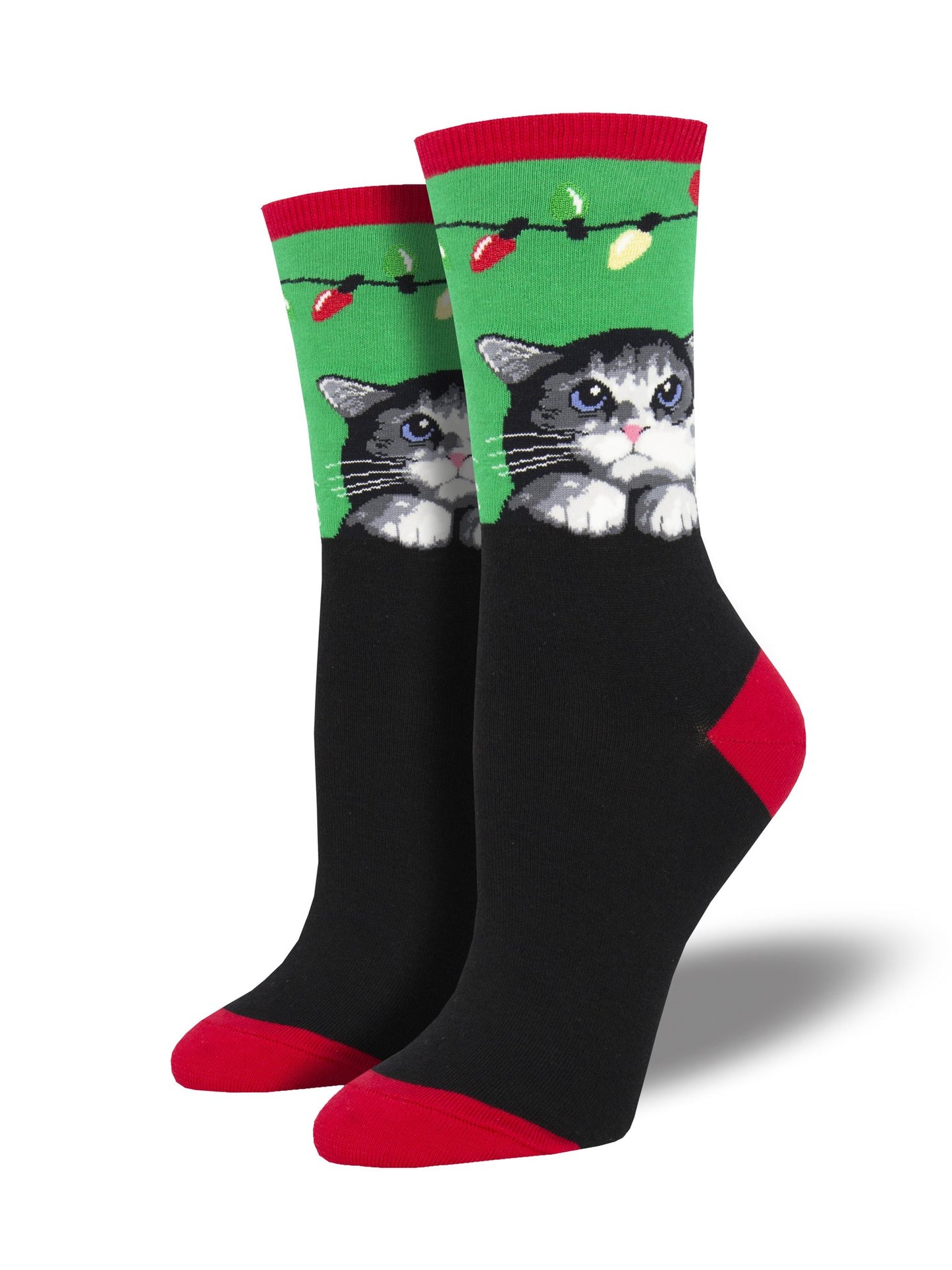 Socksmith Purrty Lights - Women's Socks
