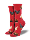 Sock Smith Hen House Red Socks