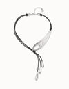 Uno de 50 Big Leaf Necklace