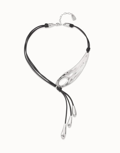 Uno de 50 Big Leaf Necklace