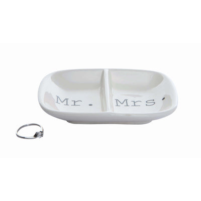 Mr./Mrs. Ceramic Dish