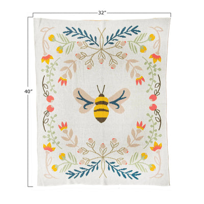 Cotton Bee Blanket