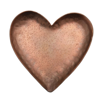 Decorative Metal Heart Shaped Dish