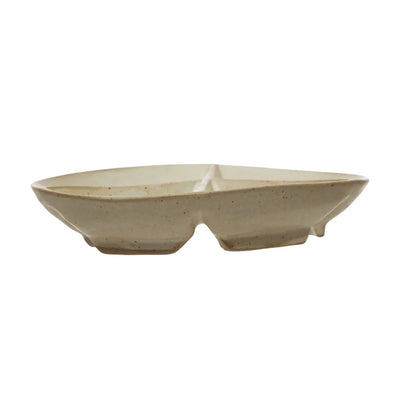 Stonewar Peace Sign Divided Dish