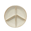 Stonewar Peace Sign Divided Dish