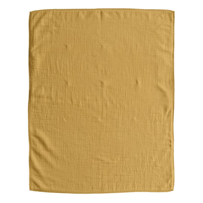 Cotton Double Cloth Baby Blanket with Trim in Bag