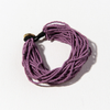 Lilac Multi Layer Seed Bead Bracelet