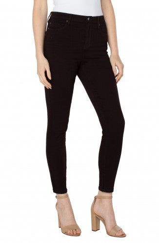Liverpool Abby Hi-Rise Ankle Skinny Jean in Molasses