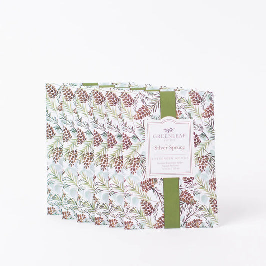 Silver Spruce Slim Sachet