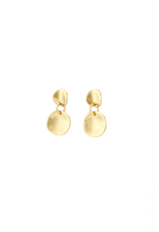 Uno De 50 Scales Gold Earrings