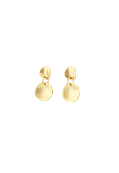 Uno De 50 Scales Gold Earrings