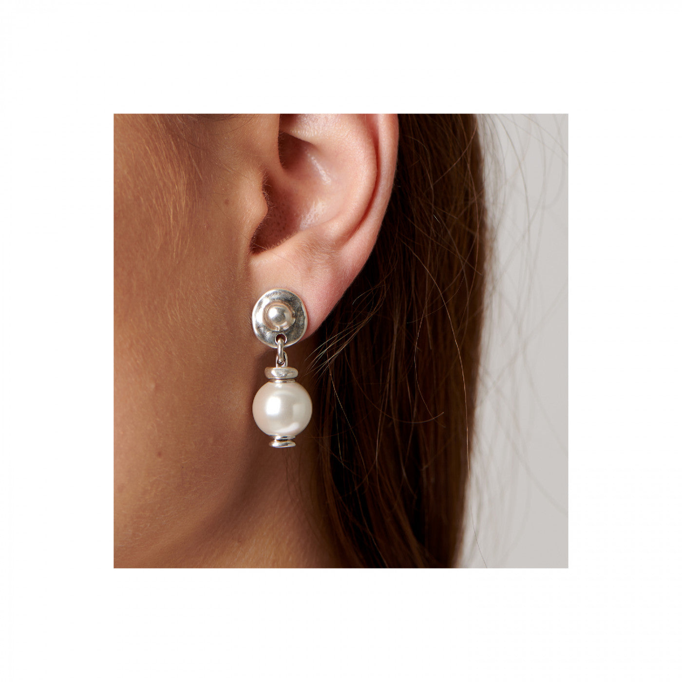 Uno de 50 Texcoco Pearl Earrings