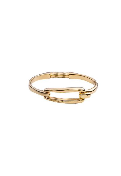Uno de 50 Tied Bracelet in Metal Clad With Gold
