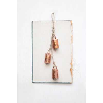 Hanging Copper Metal Bells