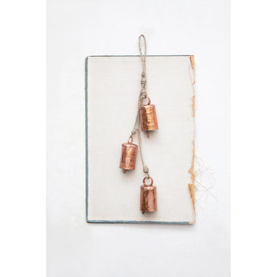 Hanging Copper Metal Bells